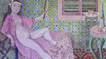 Mosaico Balthus, La camera turca, Ravenna