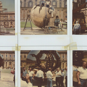 Open studio #3, Arnaldo Pomodoro. La sfera, foto della mostra. Per gentile concessione della Fondazione Arnaldo Pomodoro