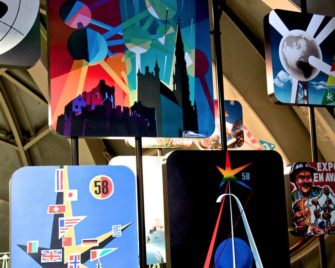 Atomium. From symbol to icon. Courtesy of Atomium