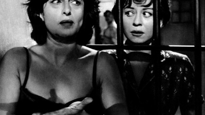 Anna Magnani e Giulietta Masina