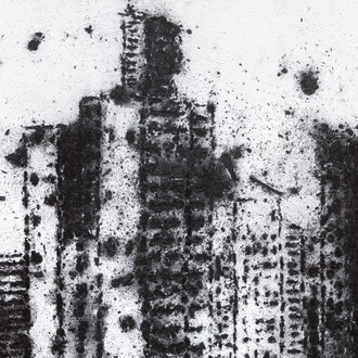 Philippe Cognée, Sans titre (détail), 2024. Avec l'aimable autorisation de Templon