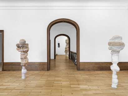 Patricia Ayres, Though poppies grow, exhibition view. Courtesy of Mendes Wood DM Gallery