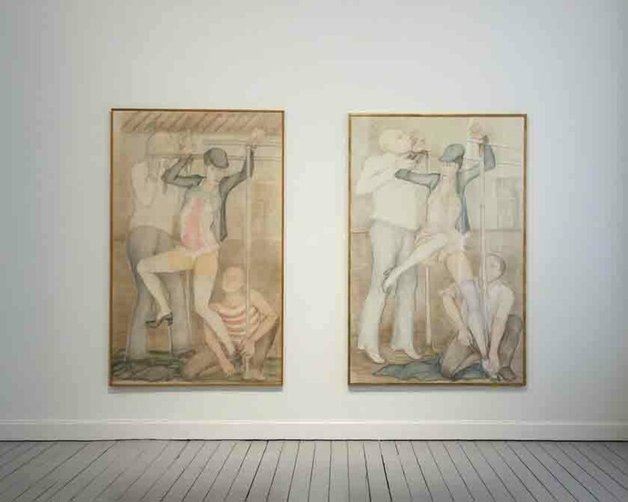 Pierre Klossowski. Courtesy of Gladstone Gallery