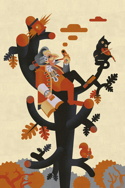 Il barone rampante sull'albero