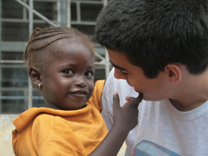 Voluntários europeus nos hospitais africanos