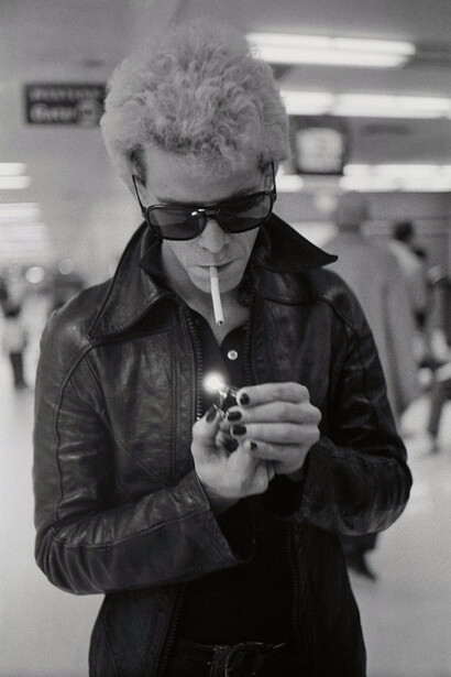 Michael Zagaris, Lou Reed at the San Francisco International Airport, 1974. Courtesy of Milk Gallery