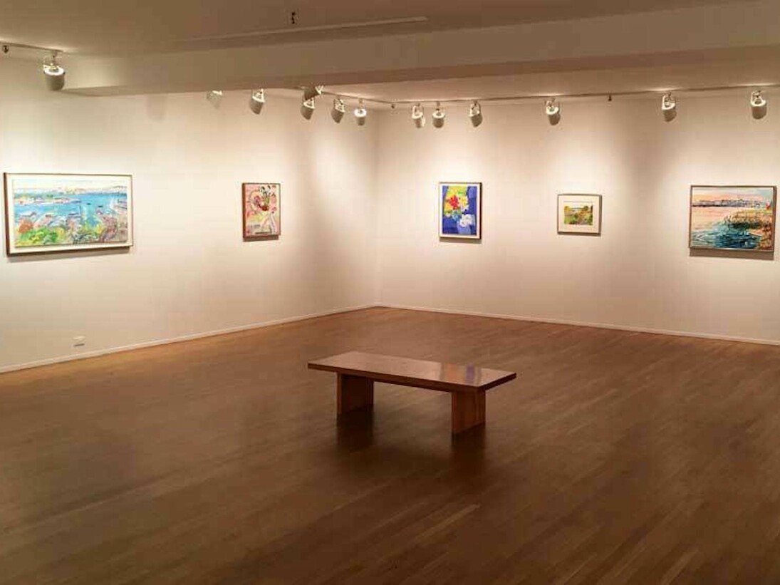 Nell Blaine, Exhbition view. Courtesy of Tibor de Nagy