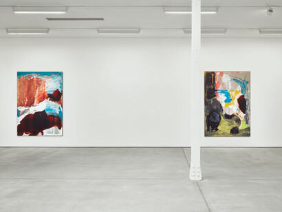 Installation view, Ryan Sullivan, one minute’s music, one minute’s time, Sadie Coles HQ, London, 12 January – 23 February 2019
Copyright Ryan Sullivan, courtesy Sadie Coles HQ, London
Photography: Robert Glowacki
 