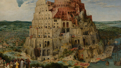 “La Torre de Babel”. Pieter Bruegel el Viejo (1563). Museo de Historia del Arte de Viena (Austria)