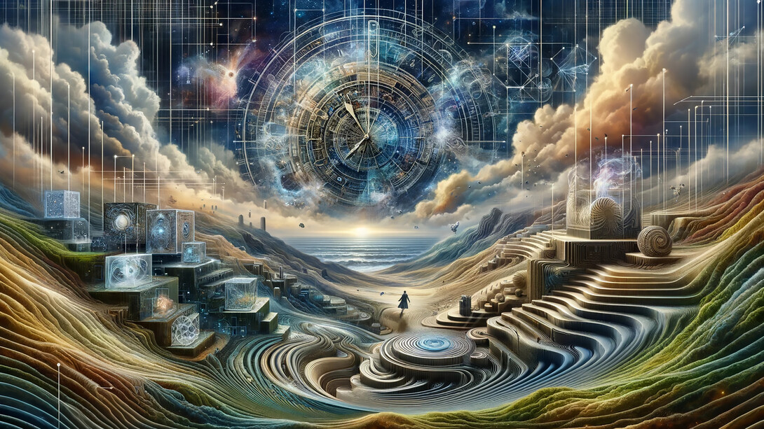 Intersecting realms: where time, thought, and technology converge
