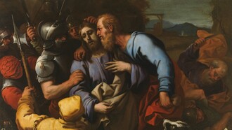 Luca Giordano, il bacio di Giuda, 1655-1675, Museo del Prado, Spagna
