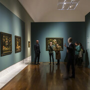 Colección Masaveu, objeto y naturaleza, vista de exhibición. Cortesía del Museo de Bellas Artes de València 