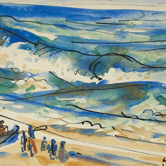 Ramkinkar Baij, Untitled, 1950. Courtesy of DAG Modern