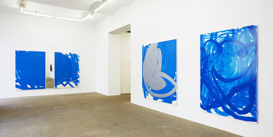 Otto Zitko, Exhibition view. Courtesy of Gallery Elisabeth & Klaus Thoman 