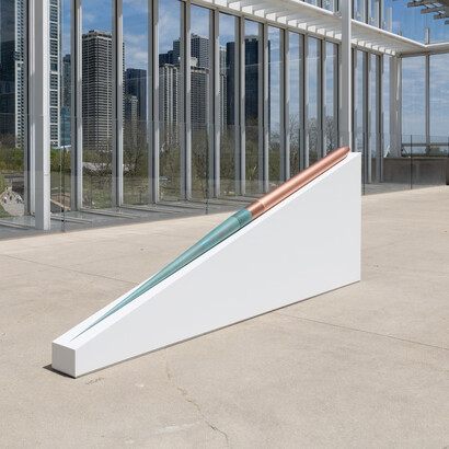 Iman Issa, Heritage studies, exhibition view. Courtesy of the Art Institute of Chicago