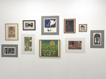 Leslie Laskey, installation view. Courtesy of Bruno David