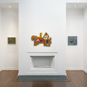 Ynez Johnston, In search of the oracle, exhibition view. Courtesy of Louis Stern Fine Arts