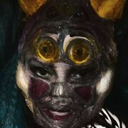 Barbara La Ragione, Nanà - atto terzo  Burlesque series, 2013, hand-painted gelatin silver print 29 x 19,5 cm. Ed.3. Courtesy Paolo Erbetta Gallery, Berlin