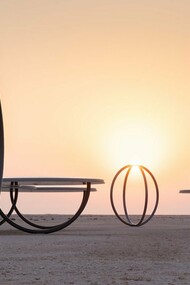 Shadows Traveling on the Sea by Olafur Eliasson, Doha, Qatar
