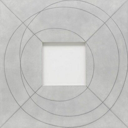 Robert Mangold, Framed Square with open Center II, 2013