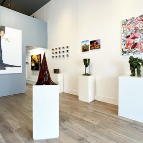 Into The Organics, 2023, installation view. Courtesy of Pablo Bogdan Gallery