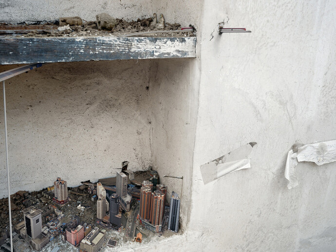 Jiang Pengyi, Unregistered City No.5, archival pigment print on cotton rag paper, 150x209cm, 2010