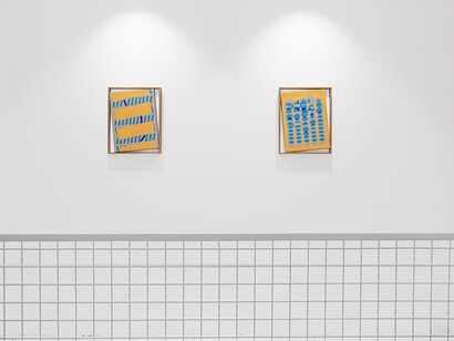 Ornaghi and Prestinari, Blursday, exhibition view. Courtesy of Galleria Continua