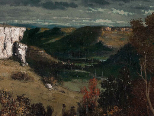 Courbet. Courtesy of Palazzo dei Diamanti