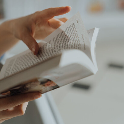 As páginas de um livro e o avanço dos capítulos