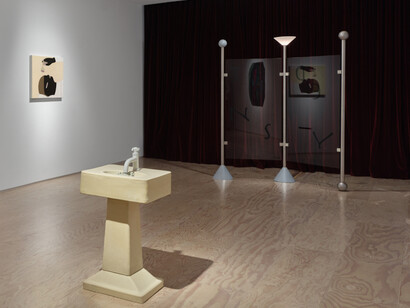 Various artists, Bold shapes, exhibition view. Courtesy of Jessica Silverman