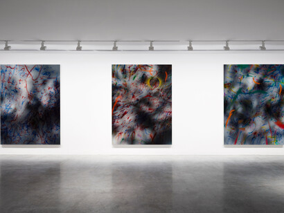 Julie Mehretu, A transcore of the radical imaginatory, exhibition view. Courtesy of MCA