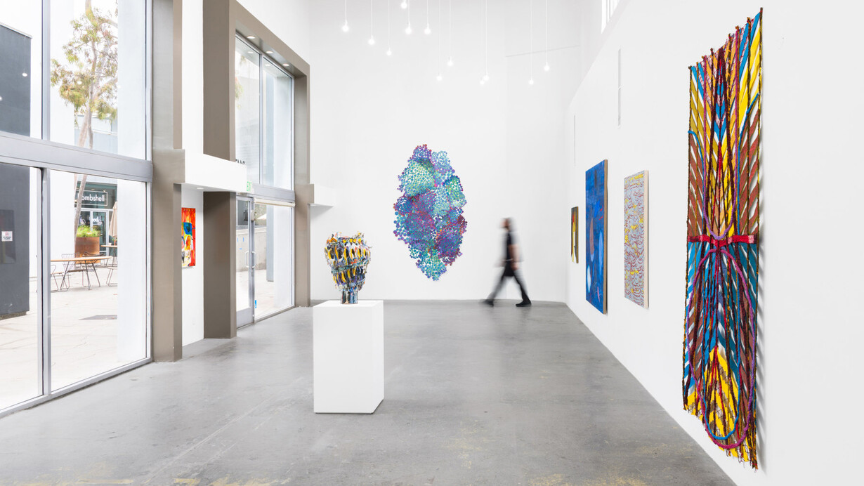 Various artists, Group exhibition, exhibition view. Courtesy of Derek Eller Gallery