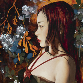 Soey Milk, Snow tripped red velvet. Courtesy of Corey Helford Gallery