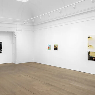 Wilhelm Sasnal, Family / history, exhibition view. Courtesy of Sadie Coles HQ