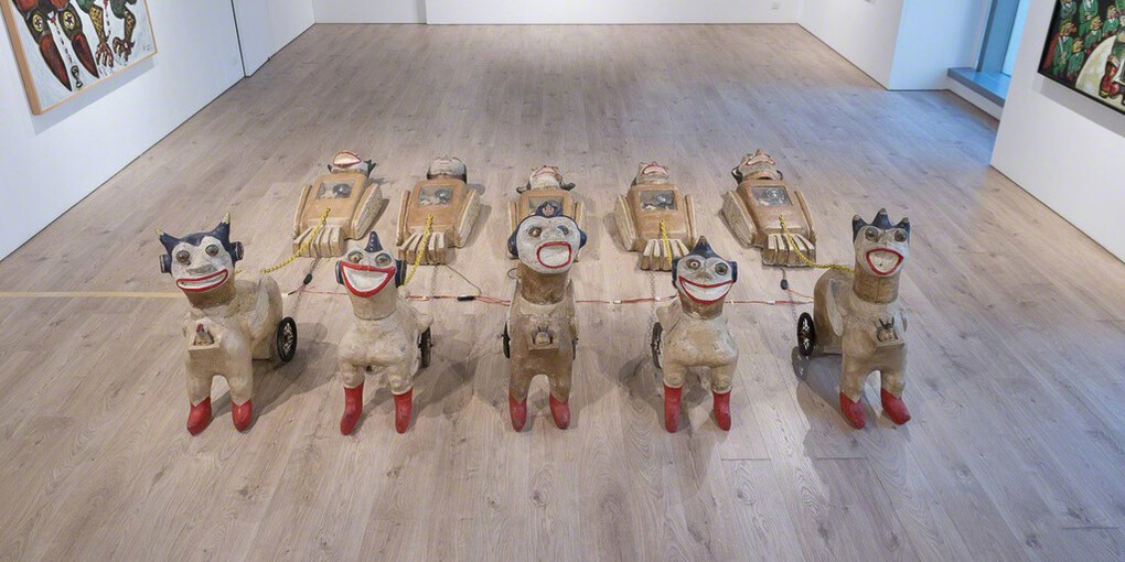Land of Freedom, Exhibition view. Courtesy of Tang Contemporary Art