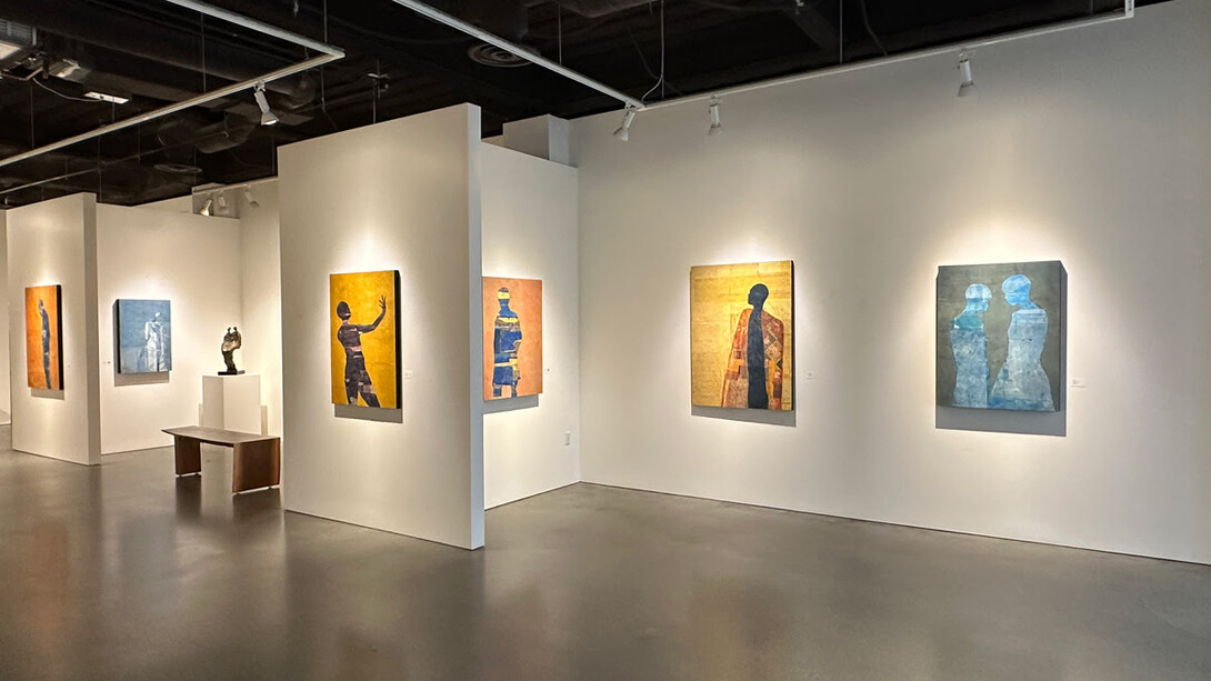 Jite Agbro, Inbetweenness, Installation view, 2024. Courtesy of Patricia Rozvar Gallery