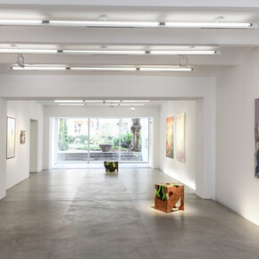 Various artists, Trust issues, exhibition view. Courtesy of Kornfeld Gallery