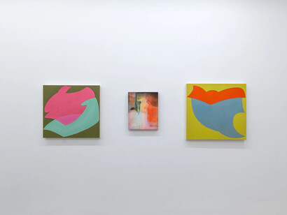 Various artists, Figure in the field, exhibition view. Courtesy of Morgan Lehman Gallery