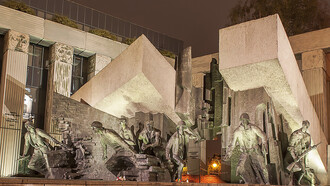 The Warsaw Uprising Monument, Poland