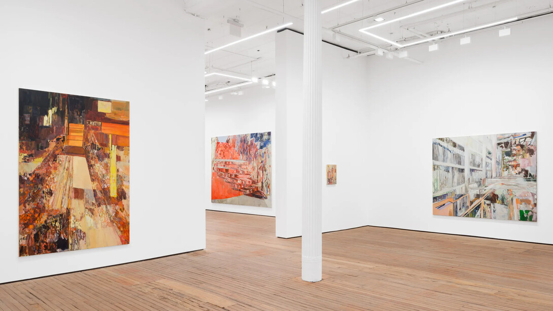 Francesca Mollett, Buried shadow, exhibition view. Courtesy of Grimm
