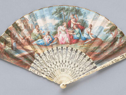 Fans of the Eighteenth Century. Courtesy of De Young Museum
