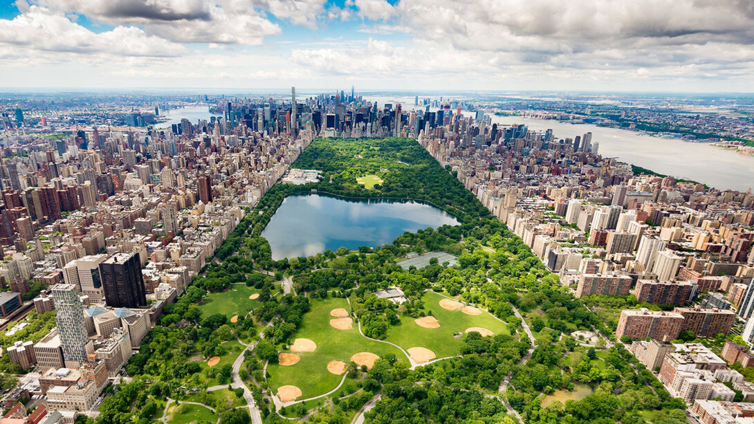Uptown Manhattan, Central Park, New York City, USA