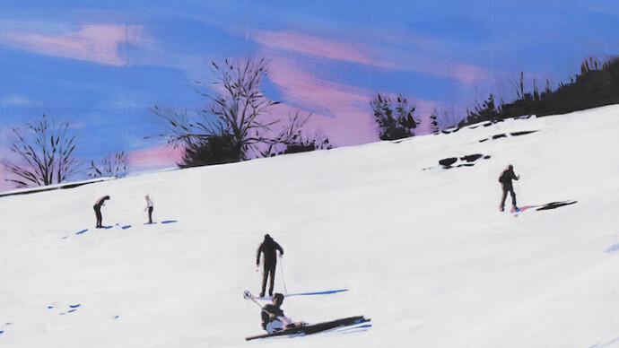 Isca Greenfield-Sanders. Courtesy of Galerie Klüser