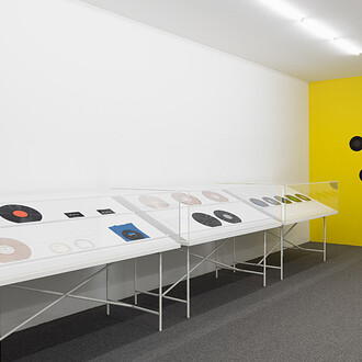 Jack Goldstein, exhibition view. Courtesy of Galerie Buchholz