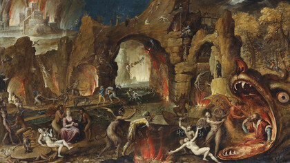 Jacob Isaacsz van Swanenburgh- The Harrowing of Hell