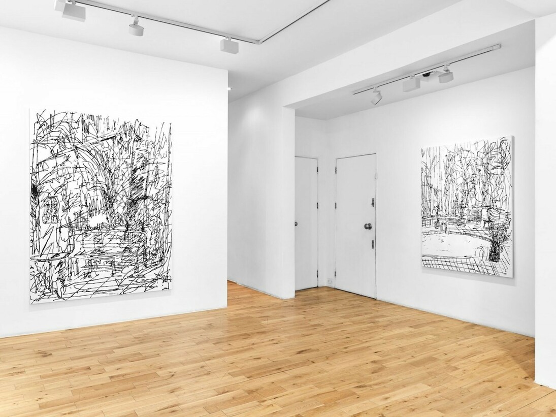 Chris Succo, Exhibition view. Courtesy of Almine Rech Gallery