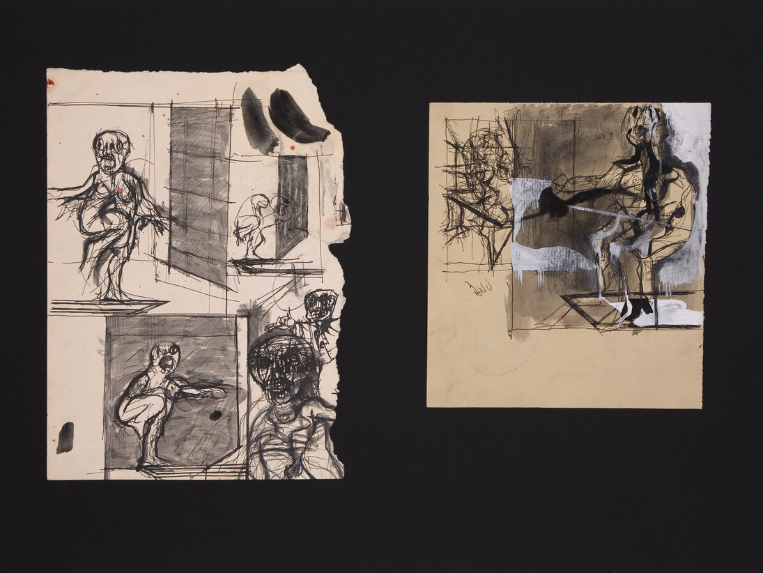 Giorgio Preti, Studi di figure, 1959-1961, Galleria civica di Modena, dono Eredi Preti