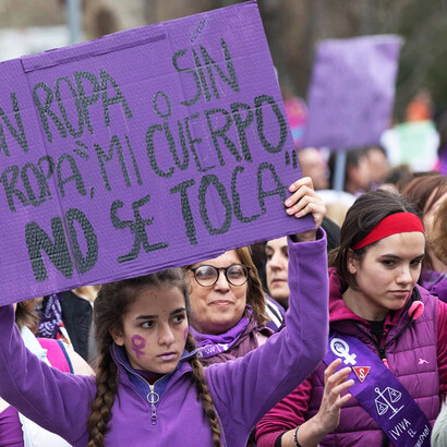 Manifestaciones del Día Internacional de la Mujer alrededor del mundo