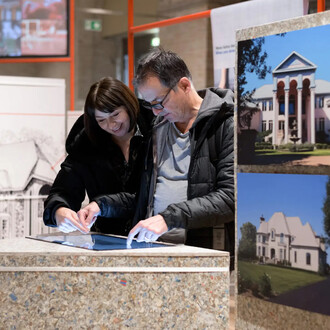 Suburbia. Living the American Dream, exhibition view. Courtesy of Architekturzentrum Wien