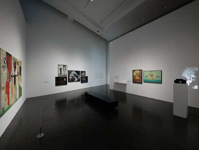 Como una danza de estorninos, vista de exhibición. Cortesía del MACBA